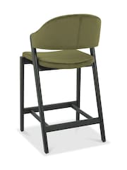 Bentley Designs Peppercorn Cedar Camden Upholstered Bar Stool - Image 4 of 4