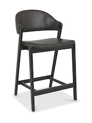 Bentley Designs Peppercorn Old West Vintage Camden Upholstered Bar Stool - Image 2 of 4