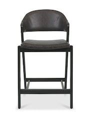 Bentley Designs Peppercorn Old West Vintage Camden Upholstered Bar Stool - Image 3 of 4