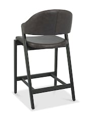 Bentley Designs Peppercorn Old West Vintage Camden Upholstered Bar Stool - Image 4 of 4