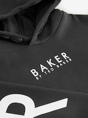Baker by Ted Baker Oversized Back Print Hoodie - Image 4 of 4
