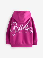 Baker by Ted Baker Oversized Back Print Hoodie - Image 2 of 5