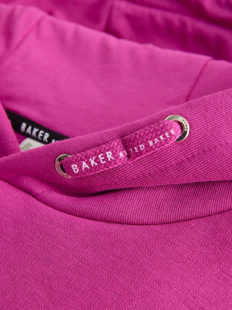 Baker by Ted Baker Oversized Back Print Hoodie - Image 3 of 5