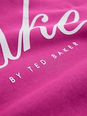 Baker by Ted Baker Oversized Back Print Hoodie - Image 5 of 5