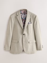 Nevtralno - ozek kroj - Teksturiran blazer smart - Slika 6 iz 10