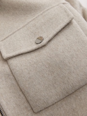 Neutral N. Premium Wool Rich Soft Touch Jacket - Image 8 of 9