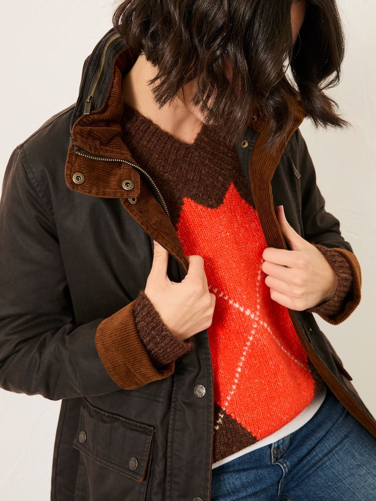 Buy FatFace Sussex Brown Heritage Jacket from Next Oman