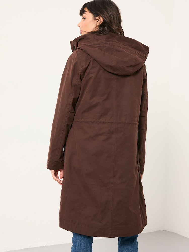 FatFace Borg Waterproof Coat - Imagem 2 de 5