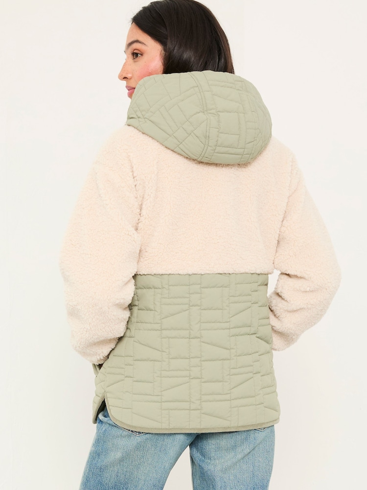 FatFace Maple Light Green Fleece - Image 2 of 6