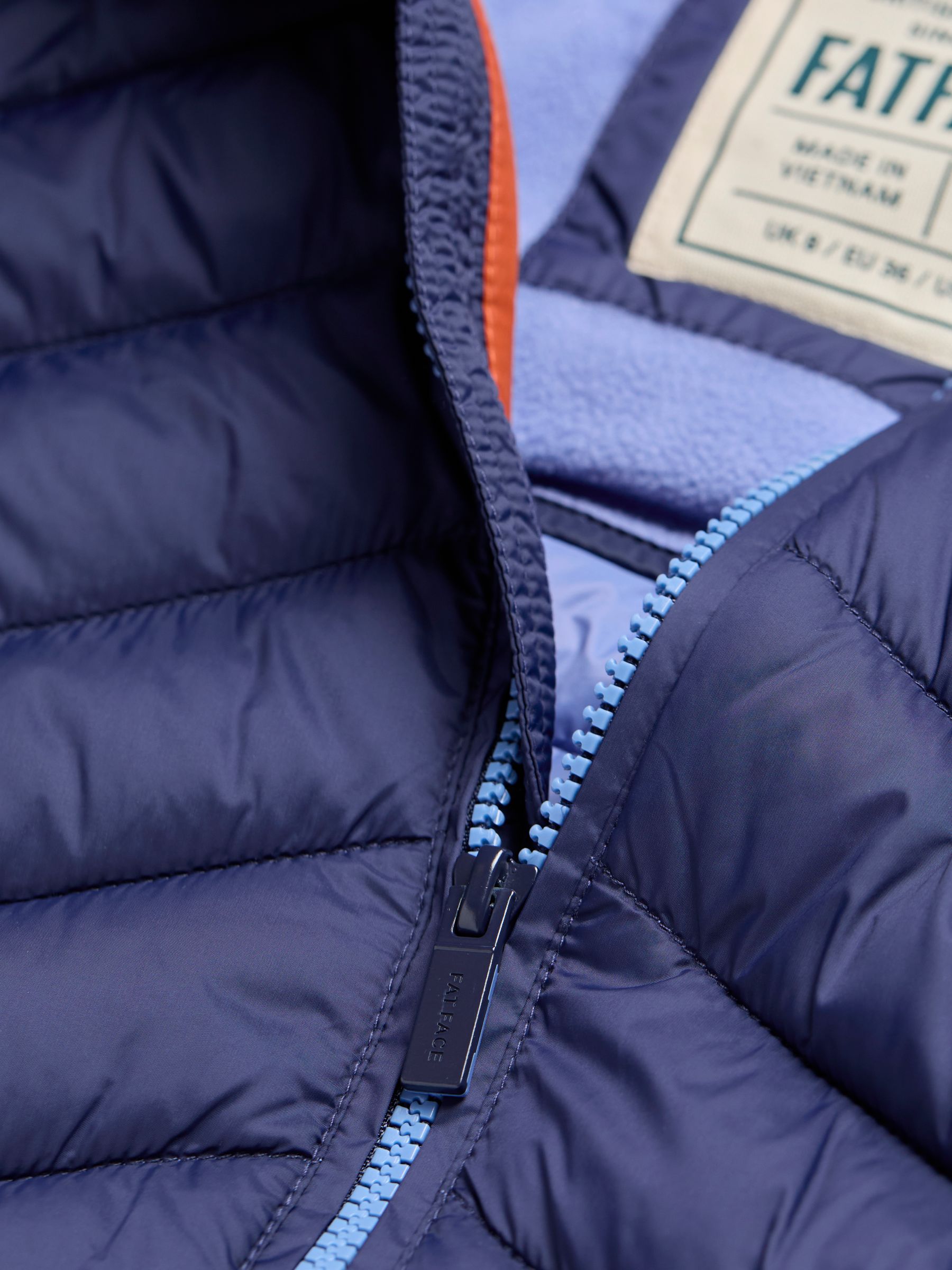 Buy FatFace Ruby Navy Lightweight Puffer Coat from the Next UK online shop
