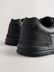 Negro - Zapatos escolares de cuero con cierre con un toque - Imagen 6 de 6