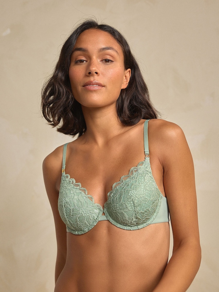 Green Pad Full Cup Premium Ultimate Comfort T-Shirt Bra - Image 2 of 7