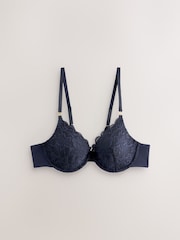 Navy Pad Full Cup Premium Ultimate Comfort T-Shirt Bra - Image 6 of 8