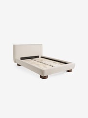 MADE.COM Natural Textured Weave Jude Bed - Image 4 of 5