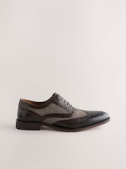 Brown Heritage Brogue Shoes - Image 4 of 7