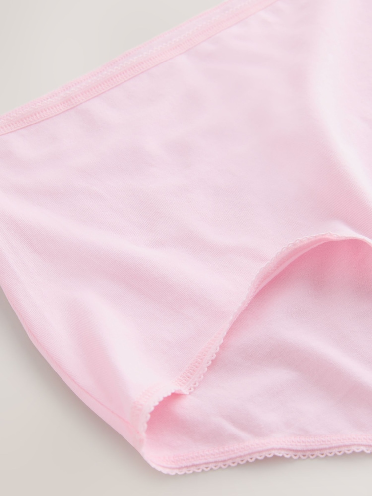 Daisy Print Full Brief Cotton Rich Knickers 5 Pack - Image 11 of 11