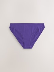 Jewel Tone High Leg Rich Knickers 5 Pack - Image 4 of 8
