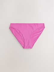 Jewel Tone High Leg Rich Knickers 5 Pack - Image 6 of 8