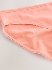 Floral Print High Leg Rich Knickers 5 Pack - Image 8 of 8