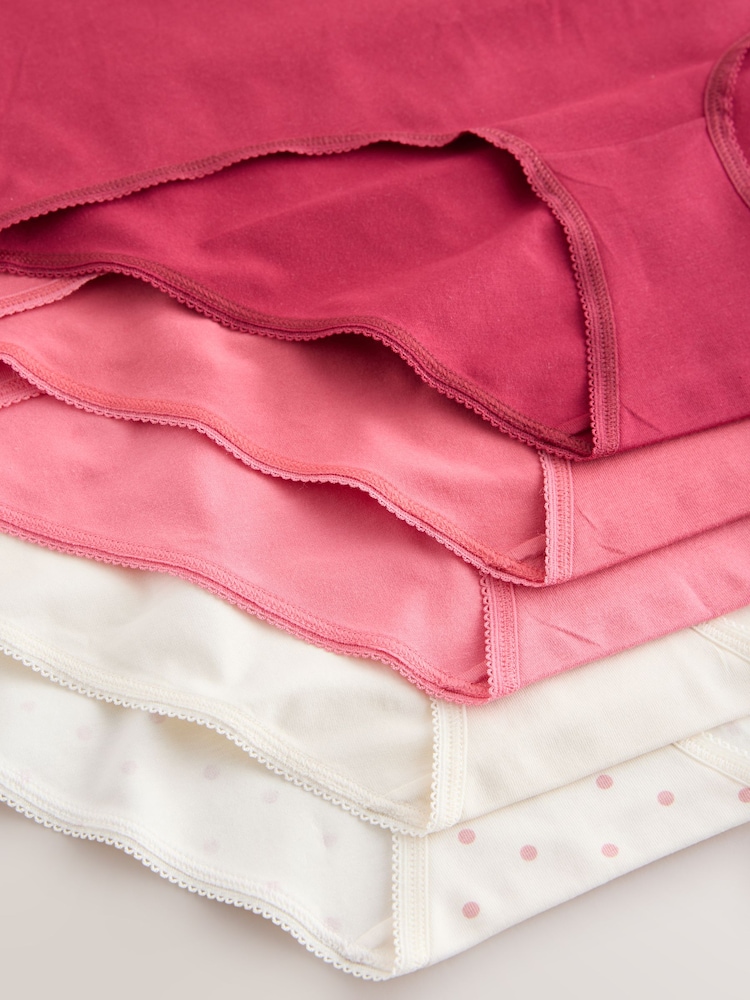 Berry Pink Midi Rich Knickers 5 Pack - Image 8 of 8