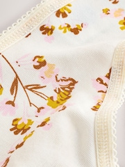 Floral Print Thong Rich Knickers 5 Pack - Image 6 of 7