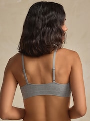 Grey N.Premium Super Soft Seamless Modal Blend Bralette - Image 3 of 4