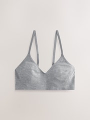Grey N.Premium Super Soft Seamless Modal Blend Bralette - Image 7 of 10