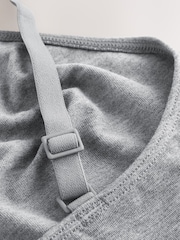 Grey N.Premium Super Soft Seamless Modal Blend Bralette - Image 8 of 10