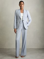 Синий - Широкие брюки Reiss Millie - Image 1 of 6