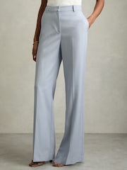 Синий - Широкие брюки Reiss Millie - Image 3 of 6