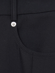Reiss Navy Heather Palazzo Tailored Trousers - Image 6 of 6