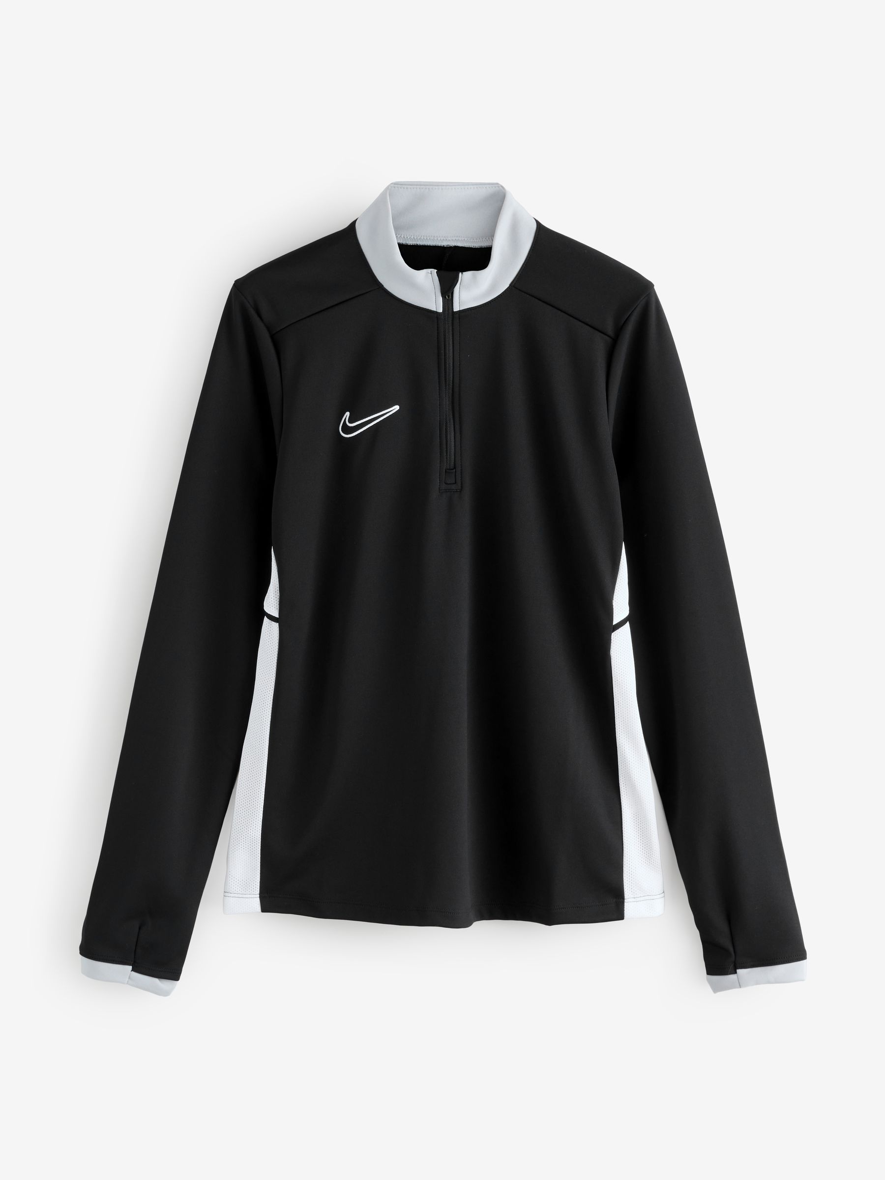 nike football academy dry drill top in black