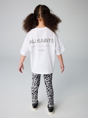 Gris léopard - smALLSAINTS ensemble t-shirt et legging oversize Under Girls - Image 1 of 9