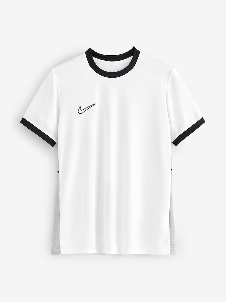 Nike White Womens Dri-FIT Soccer Short Sleeve Top - Image 1 of 1