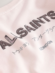 smALLSAINTS Light Pink Underground Oversized Younger Girls Sweatshirt and Joggers Set - Image 5 of 7
