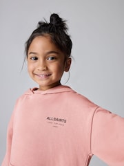 smALLSAINTS Mid Pink Underground Younger Girls Hoodie Dress - Image 3 of 9