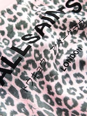 smALLSAINTS Pink Leopard Rihan Younger Girls Sweatshirt and Leggigs Set - Image 3 of 5