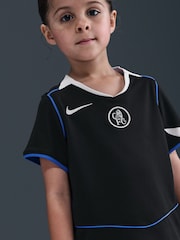 Nike Black Chelsea FC 2025/26 Stadium Third 3 Piece Football Kit - Image 4 of 7