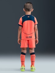 Nike Orange FC Barcelona 2025/26 Stadium Third 3 Piece Football Kit - Image 3 of 10