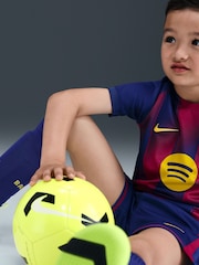 Nike Blue FC Barcelona 2025/26 Little Kids Stadium Home Kit - Image 7 of 7