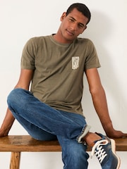 Camiseta gráfica FatFace Into The Wild - Imagem 1 de 6