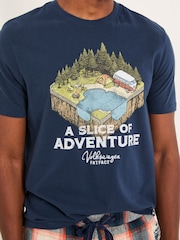 FatFace Navy VW Slice Graphic T-Shirt - Image 3 of 5