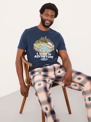 FatFace Navy VW Slice Graphic T-Shirt - Image 4 of 5