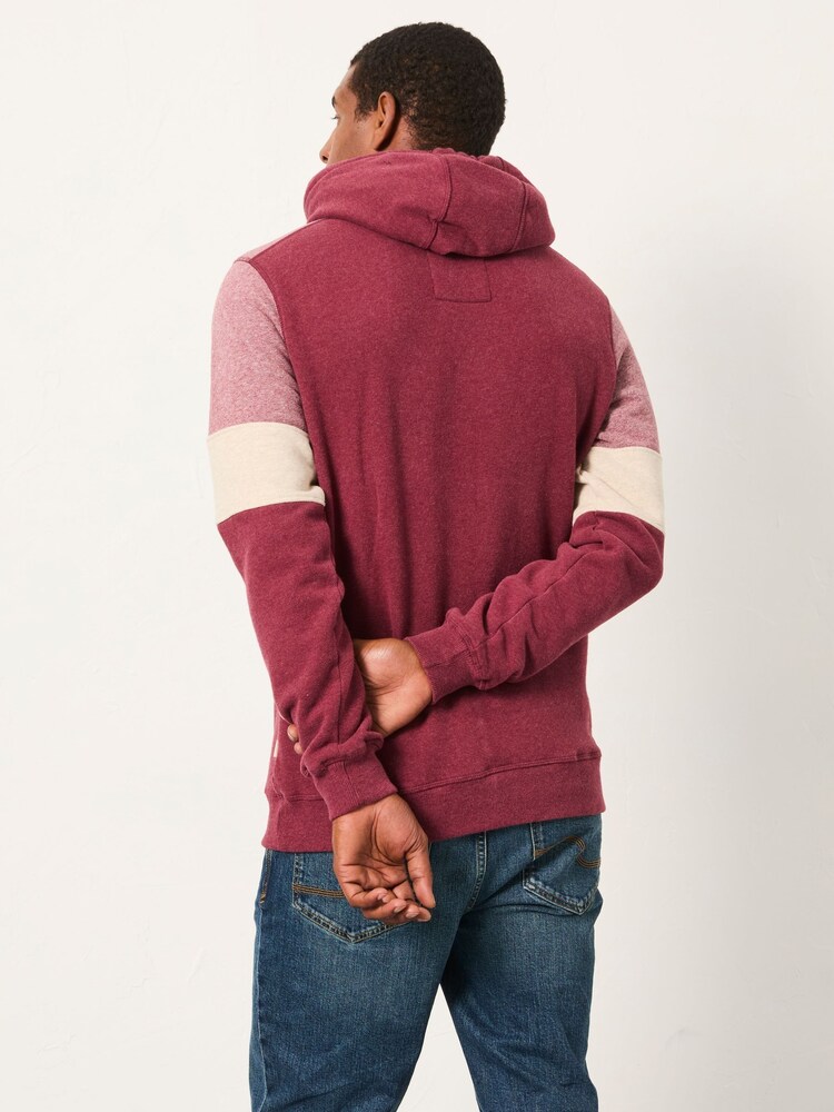 FatFace Brooke Claret Brooke Cut and Sew Hoody - Image 2 of 5 FatFace Brooke Claret Brooke Cut and Sew Hoody - Image 2 of 5