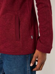 FatFace Haxby Claret Half Zip Sweat - Image 5 of 6