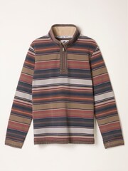 FatFace Airlie Orange Stripe Sweat - Image 6 of 6
