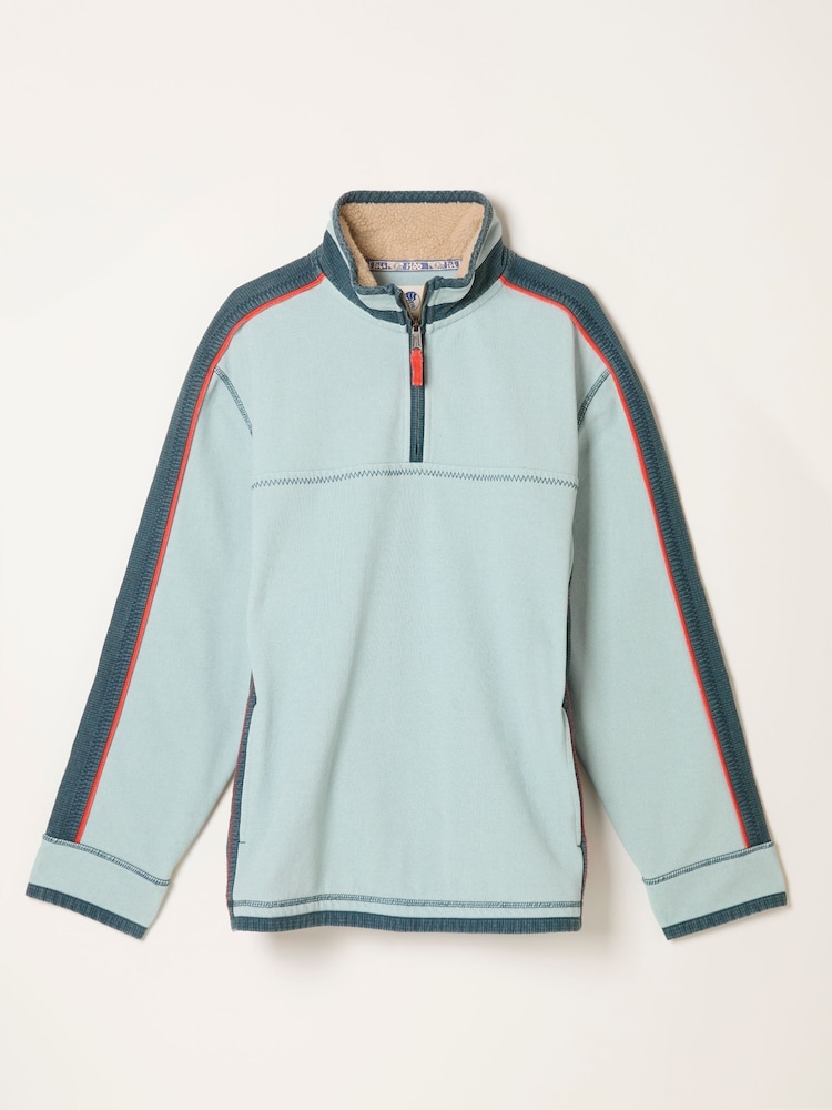 FatFace Airlie Light Vintage Blue Altitude Sweat - Image 6 of 6 FatFace Airlie Light Vintage Blue Altitude Sweat - Image 6 of 6