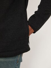 FatFace Dalton Black Fleece Hoodie - Image 4 of 6