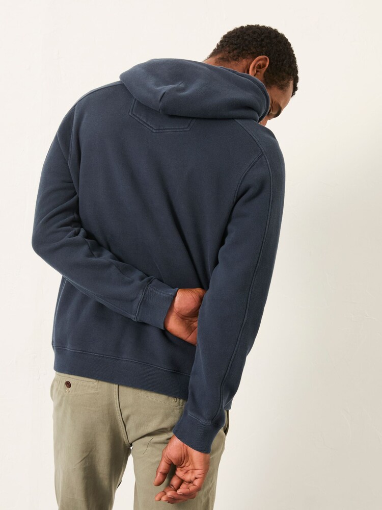FatFace Brooke Navy Overhead Hoodie - Image 2 of 6