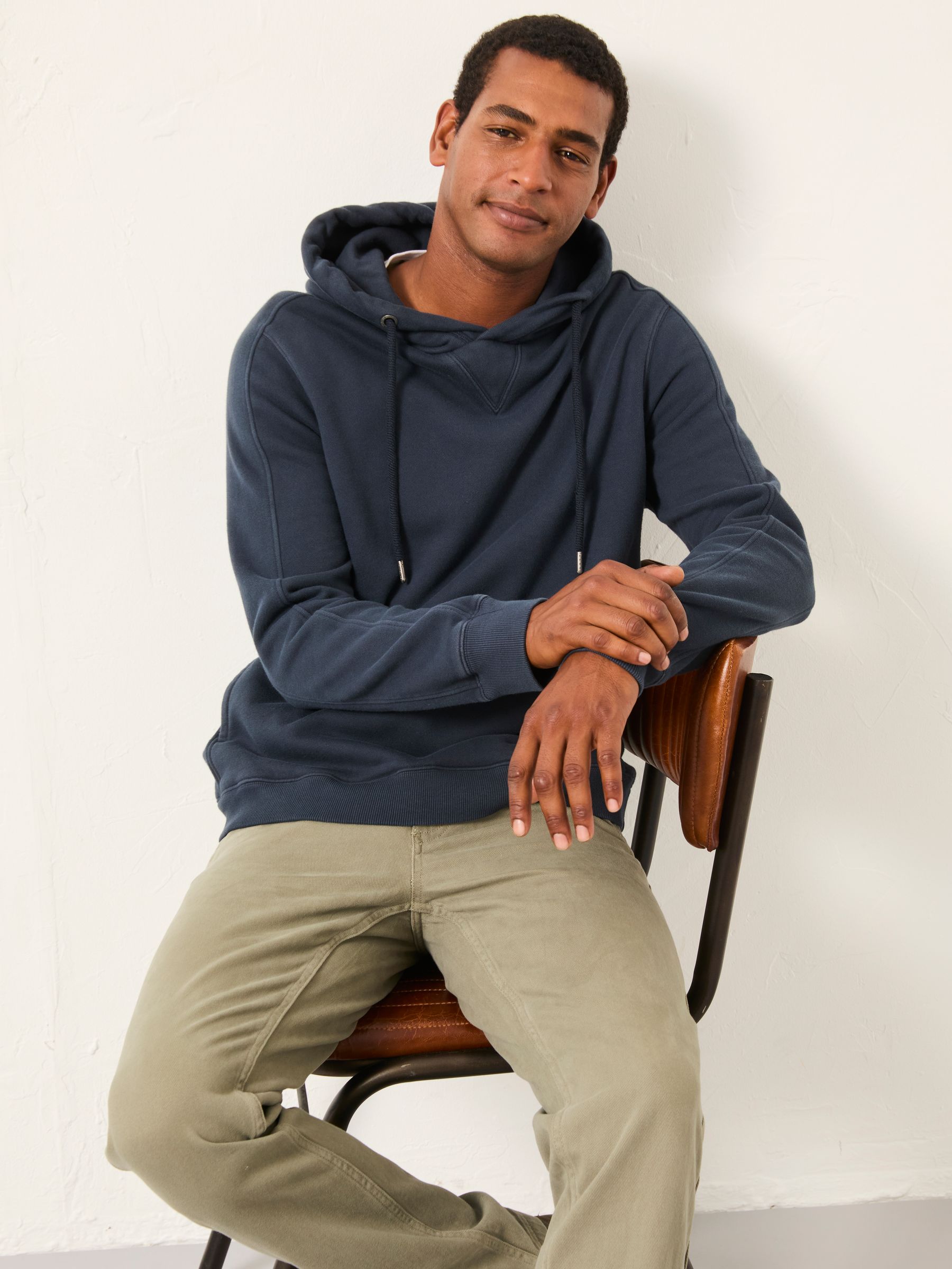 Buy FatFace Brooke Navy Overhead Hoodie from the Next UK online shop